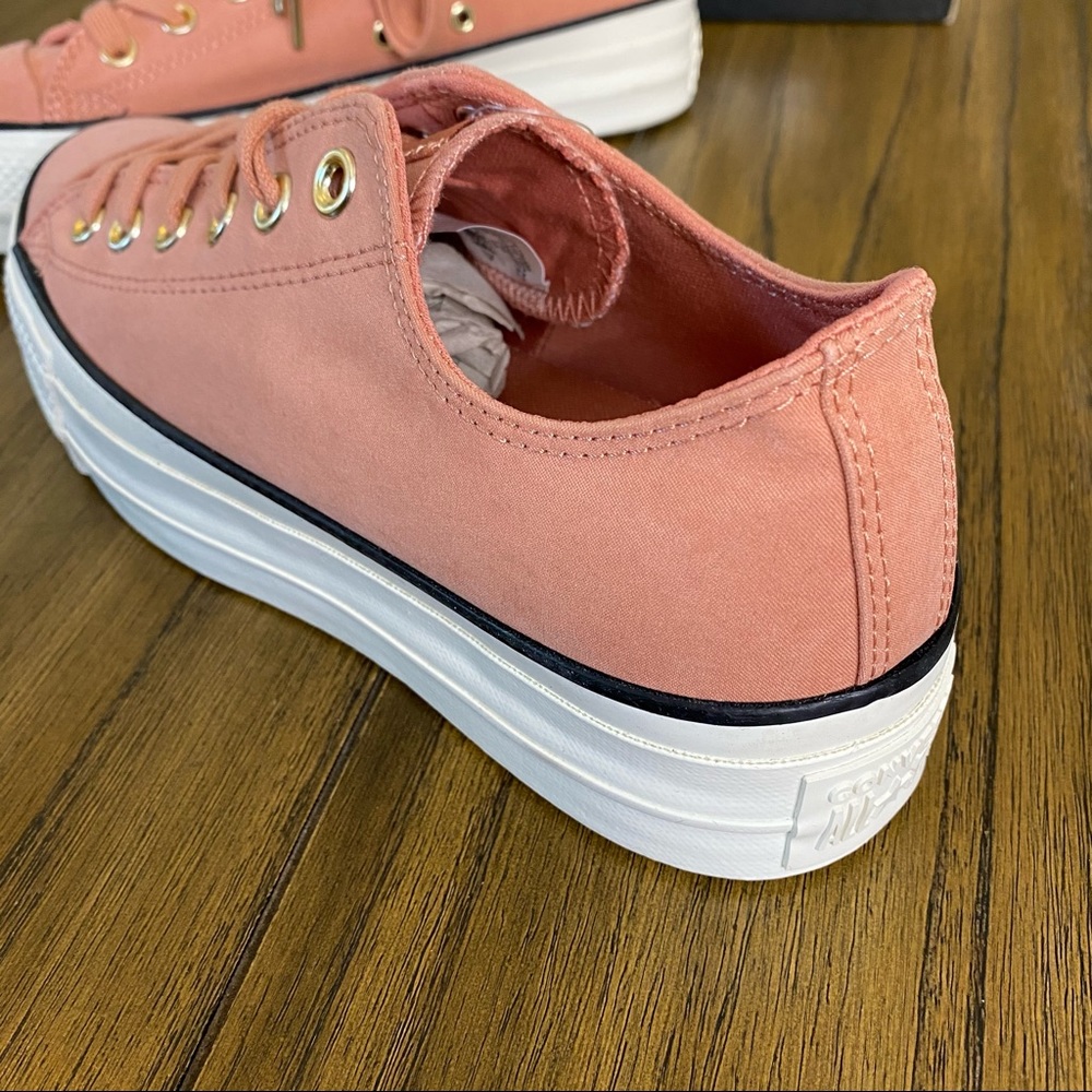 Converse mauve pink CTAS LIFT OX platform sneaker - Picture 8 of 11